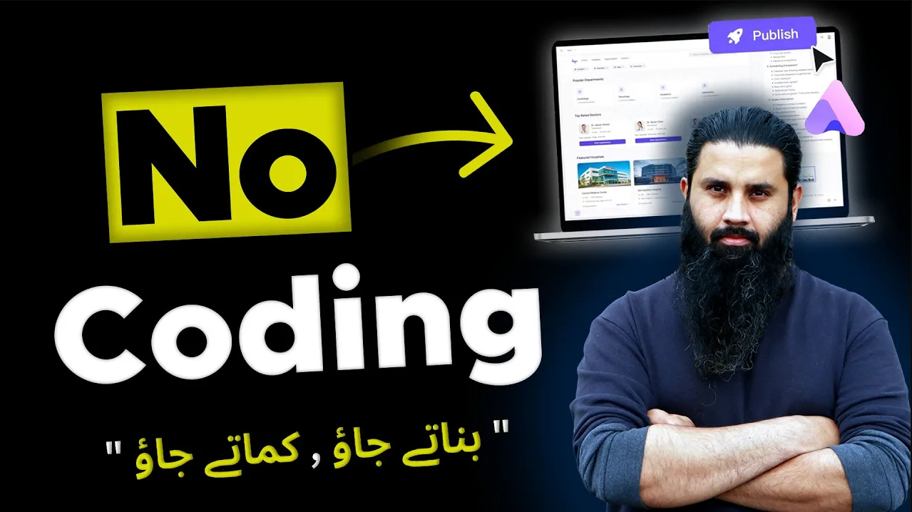 No Coding Web development With AI
